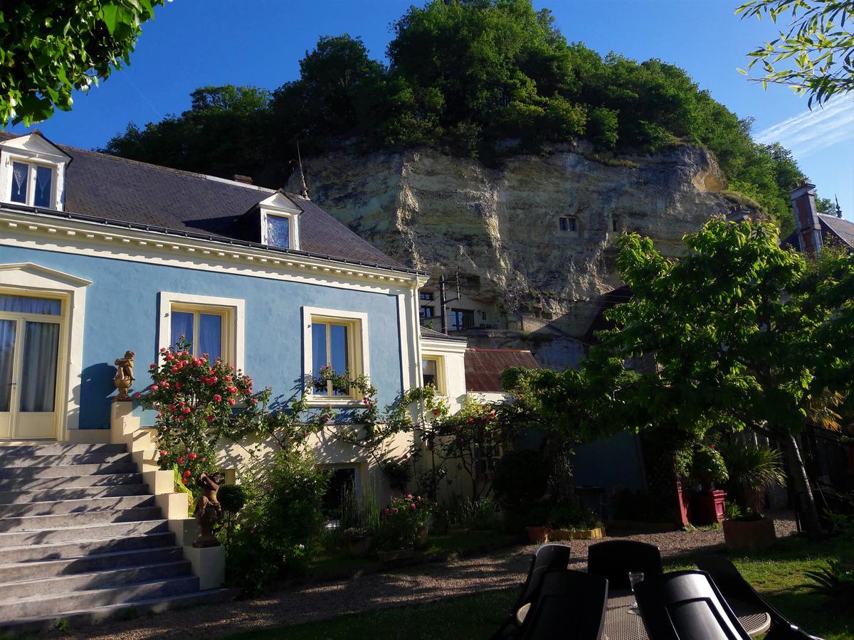 Le Vieux Vauvert Bed & Breakfast Rochecorbon Bagian luar foto